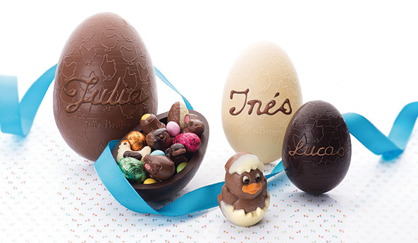 Milk chocolate Easter filled egg, worth £25
